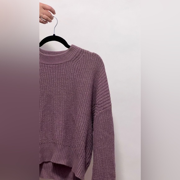 Oversized cropped knit - Picture 1 of 2